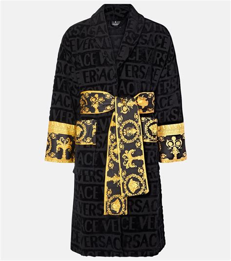 versace nademantel|versace i love bathrobe.